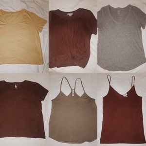 ✮ 6 shirt bundle!! ✮